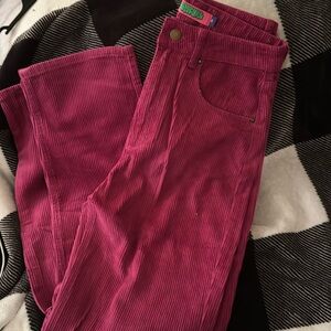 Hot Pink Empyre corduroy Pants